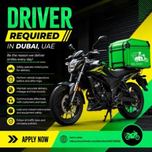 Driver Required in Dubai
