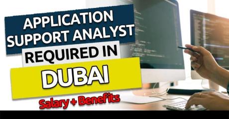 Application Support Analyst Required in Dubai