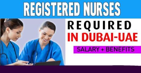 Registered Nurses Required in Dubai