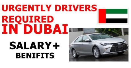 URGENTLY DRIVERS REQUIRED IN DUBAI