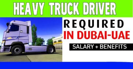Heavy Truck Driver Required in Dubai -