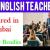 English Teacher Required in Dubai