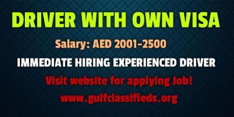 DRIVER WITH OWN VISA