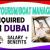 Tourism/Boat Manager Required in Dubai