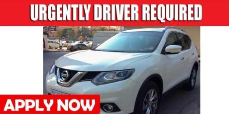 URGENTLY DRIVER REQUIRED