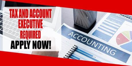 TAX AND ACCOUNT EXECUTIVE REQUIRED IN DUBAI