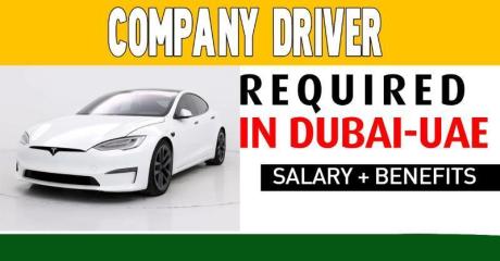 Company Driver Required in Dubai