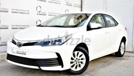 TOYOTA COROLLA 2.0L SE 2018 GCC SPECS DEALER WARRANTY AED 48,900