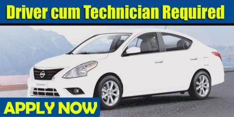 Driver cum Technician required