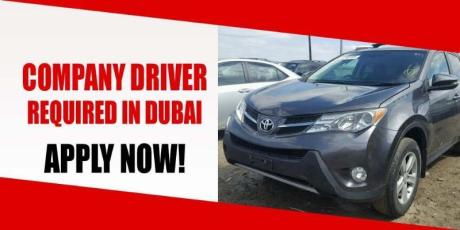 COMPANY DRIVER REQUIRED IN DUBAI