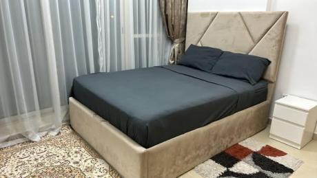 Queen size storage bed + mattress