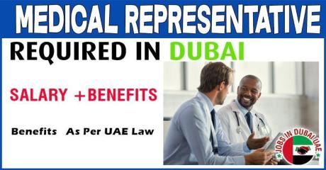 Medical Representative Required in Dubai